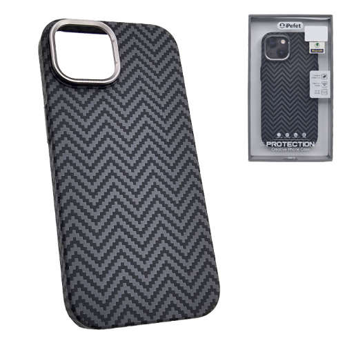 Чехол-крышка #53 ipefet magsafe для iphone 15 carbone (5)