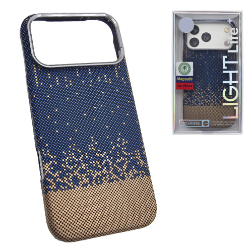 Чехол-крышка #47 light pixel (magsafe) для iphone 17 pro синий