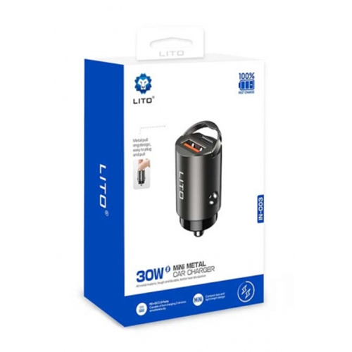 Азу lito in-c03 30w черный