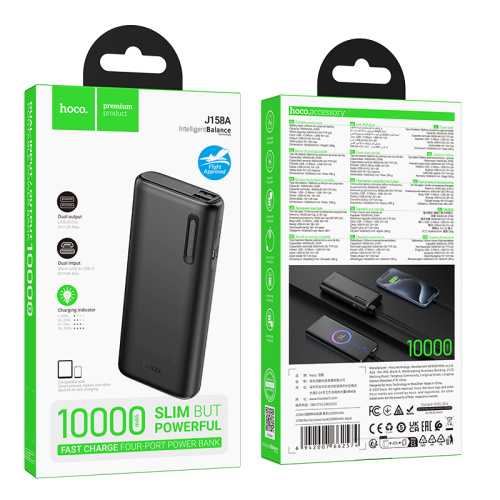 Пзу hoco j158a 10000mah черный