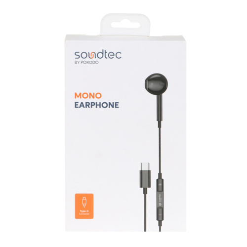 H/f (type-c) porodo soundtec pd-cmnep-bk черные