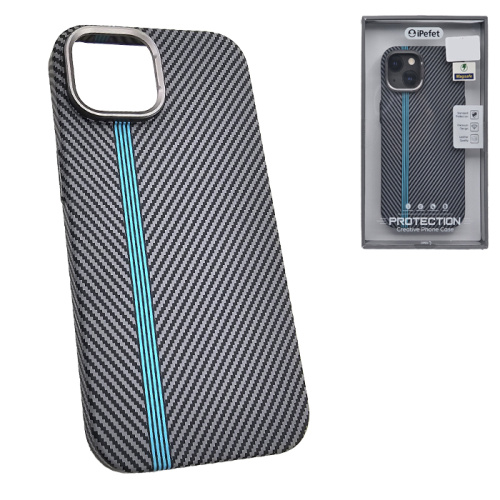 Чехол-крышка #53 ipefet magsafe для iphone 15 carbone (1)