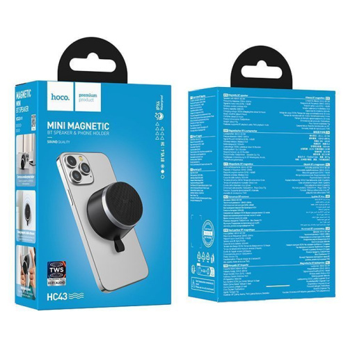 Колонка hoco hc43 magnetic черная