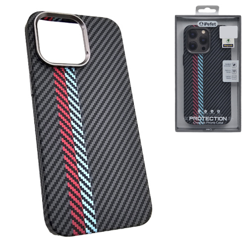 Чехол-крышка #53 ipefet magsafe для iphone 15 pro max carbone (2)
