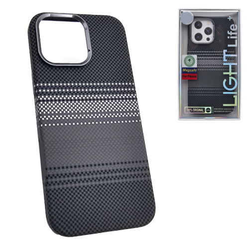 Чехол-крышка #47 light moonrise (magsafe) для iphone 15 pro черно-белый