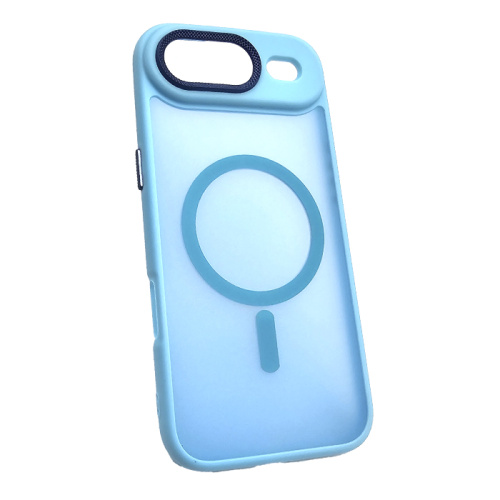 Чехол крышка magnetic collection mil-std для iphone 17 air голубой