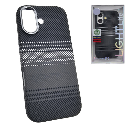 Чехол-крышка #47 light moonrise (magsafe) для iphone 17 черно-белый