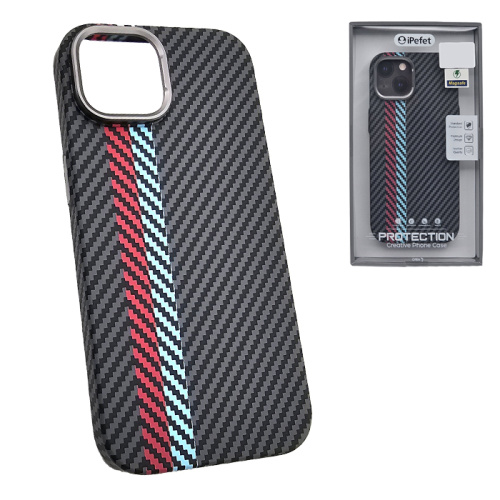 Чехол-крышка #53 ipefet magsafe для iphone 15 carbone (2)