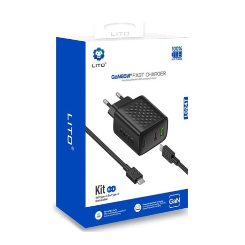 Сзу lito lc24t gan65w c/c черный