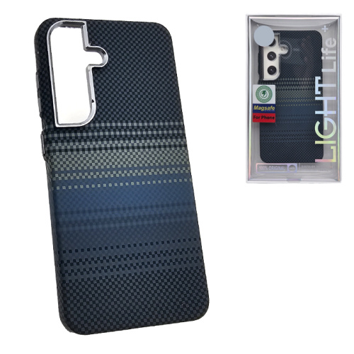 Чехол-крышка #47 light moonrise (magsafe) для Samsung s25 голубой