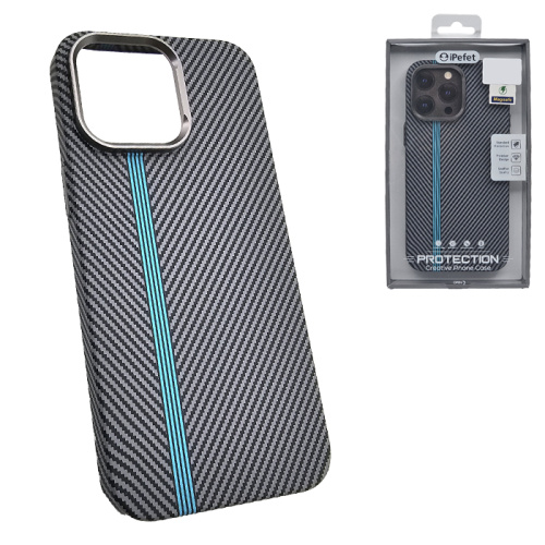 Чехол-крышка #53 ipefet magsafe для iphone 15 pro carbone (1)