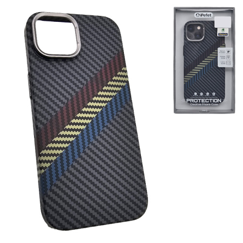 Чехол-крышка #53 ipefet magsafe для iphone 15 carbone (7)