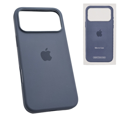 Чехол-крышка #44 silicone case для iphone 17 pro max синяя