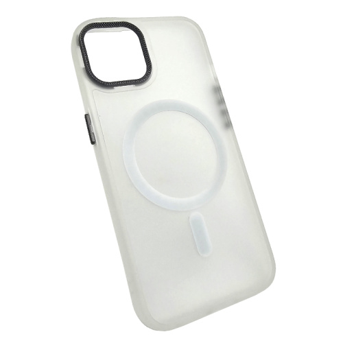 Чехол крышка magnetic collection mil-std для iphone 13 pro белый