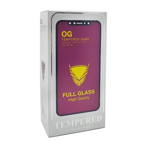 Стекло защитное og (norm) Samsung s25 ultra черное