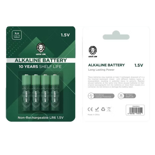 Батарейки green lion lr6 gnakbaa 