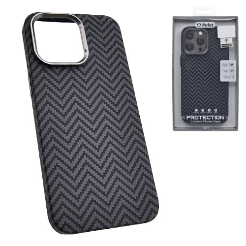 Чехол-крышка #53 ipefet magsafe для iphone 15 pro max carbone (5)