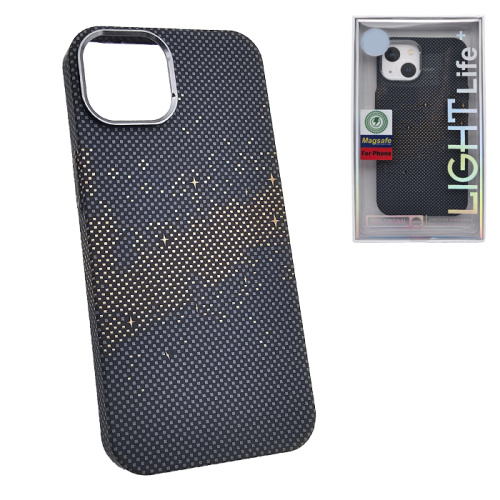 Чехол-крышка #47 light pixel star (magsafe) для iphone 15 серый