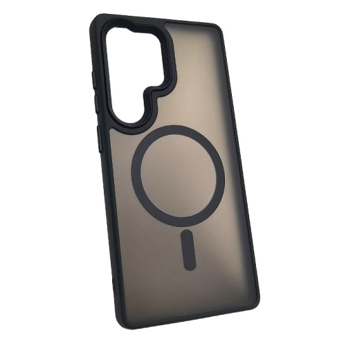 Чехол крышка magnetic collection mil-std для Samsung s25 ultra черный