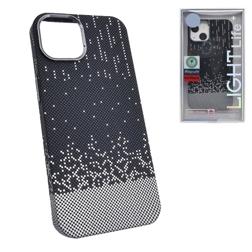 Чехол-крышка #47 light pixel (magsafe) для iphone 11 черный