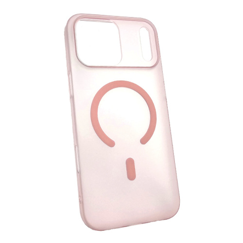 Чехол-крышка #41 для iphone 17 pro розовая