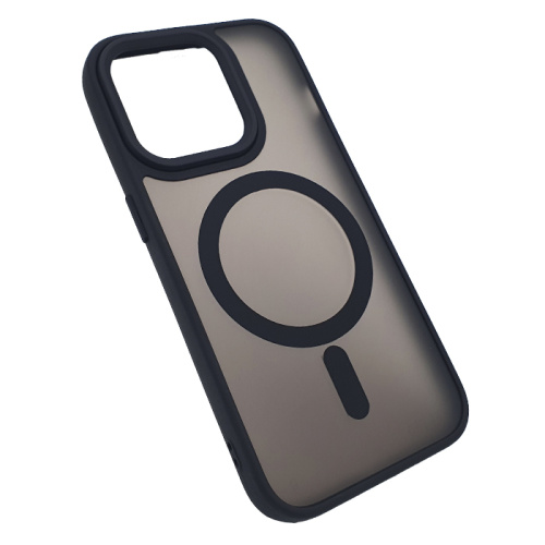 Чехол крышка magnetic collection mil-std для iphone 14 pro черный