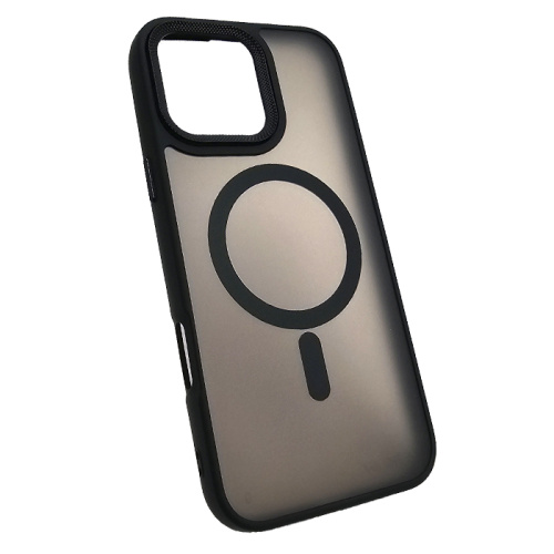 Чехол крышка magnetic collection mil-std для iphone 16 pro черный
