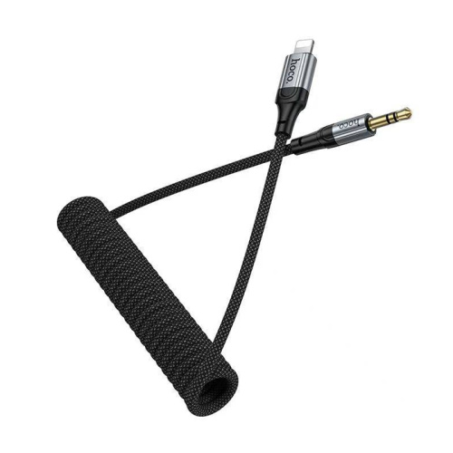 Шнур aux hoco upa33a 3,5/lightning черный
