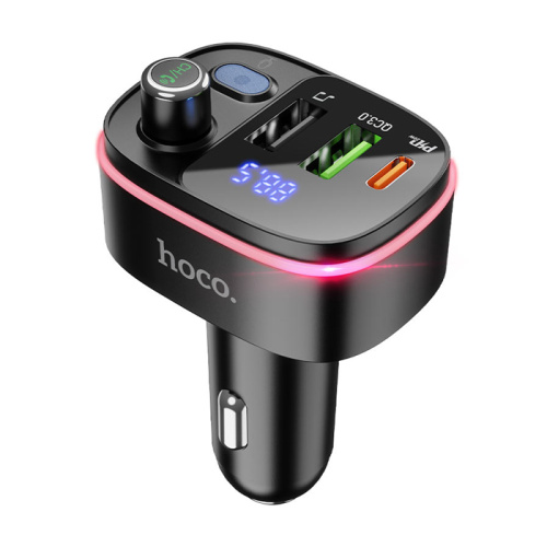 Азу hoco e62 fm-модулятор (usb) черный