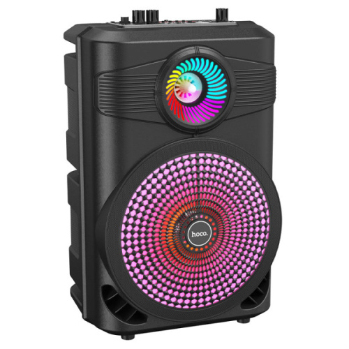 Акустическая колонка hoco bs46 karaoke wireless speaker черная 