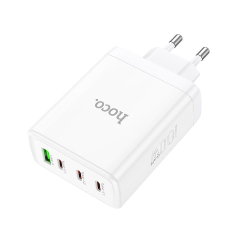 Сзу hoco n31 (usb/3pd100w) белое