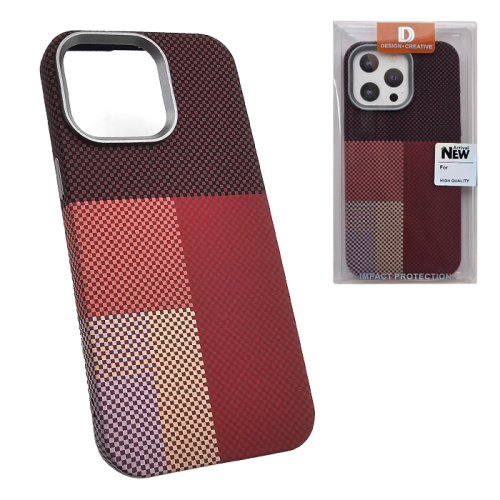 Чехол-крышка arrival для iphone 15 pro pixel черно-красный