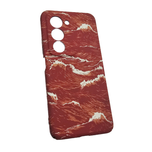 Чехол-крышка #81 luxo xiaomi redmi 15 169mm волны красный