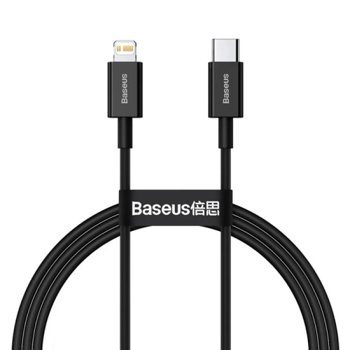 Кабель baseus superior c/l 20w/1m черный (catlys-a01)
