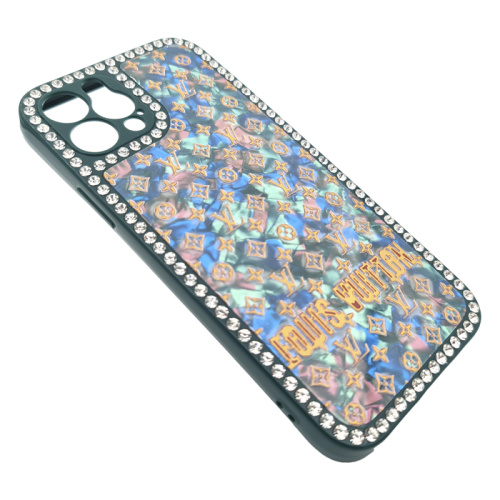 Чехол-силикон louis vuitton для iphone 12 pro зеленый