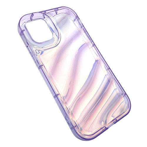 Чехол-силикон ocean waves для iphone 11 фиолетовый
