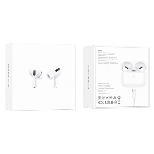 Borofone tws bw90 белые