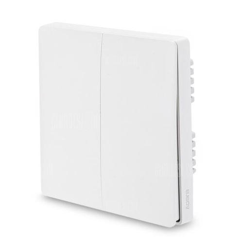 Беспроводной выключатель xiaomi aqara wall wireless switch one button edition одинарный white (0035)