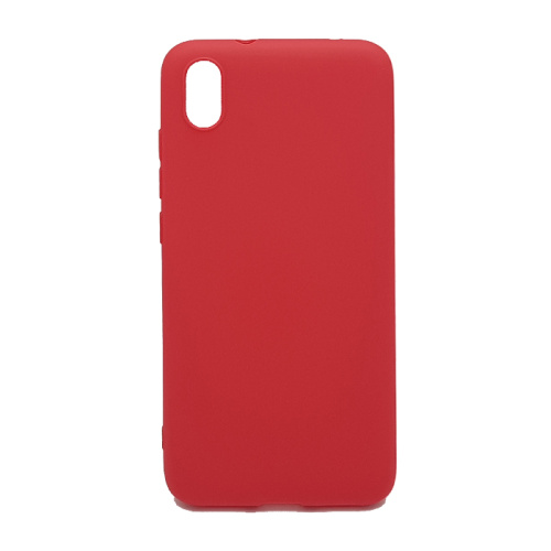 Чехол-силикон soft touch для xiaomi redmi 7a красный