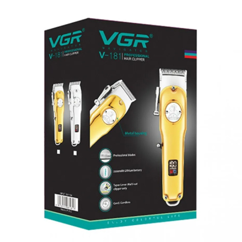 Машинка для стрижки vgr v-181 2200mah