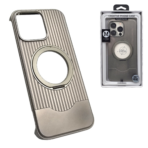 Чехол-крышка movenchy металлический для iphone 16 pro max титан (cell phone)