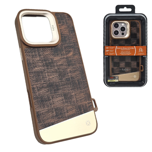 Чехол-крышка kajsa glamorous metallic imperial 2 для iphone 16 pro gold