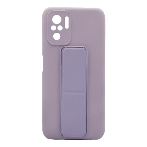 Чехол силикон new stand case xiaomi redmi note10/note10s/poco m5s сиреневый