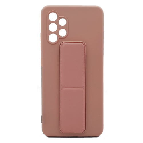 Чехол силикон new stand case Samsung a32, пудра