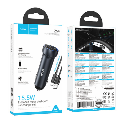 Азу hoco z54 usb на type-c (15w) черный