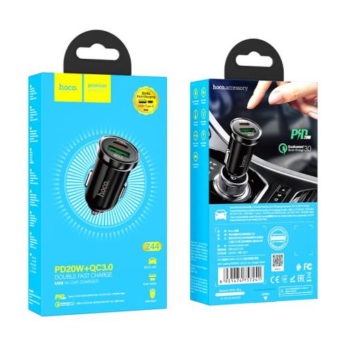 Азу hoco z44 (usb/pd) черный