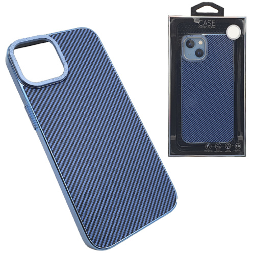 Чехол-крышка acrylic для iphone 13/14 голубой