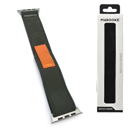 Ремешок marooke watchband липучка (42/44/45/49мм) зеленый