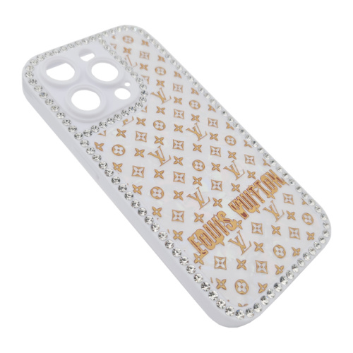 Чехол-силикон louis vuitton для iphone 14 pro max белый