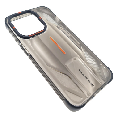 Чехол-силикон pqy для iphone 14 pro черный